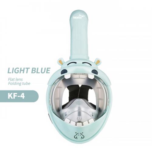 浮潛面具潛水鏡-淺藍色KF4-XS
