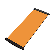 運動滑行墊-橘色2米