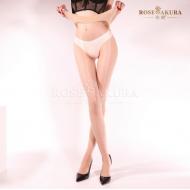 大尺碼無縫絲襪 腳尖透明褲襪-自然膚