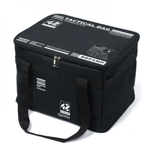 折疊收納箱-黑色42L