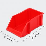零件盒-紅色加厚34.5*20*14CM