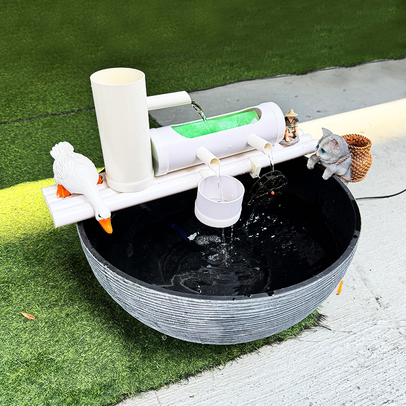 P2魚缸水循環過濾器輪+杯-30公分